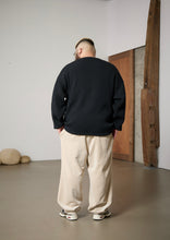画像をギャラリービューアに読み込む, 【予約商品・1月上旬発送予定】 Oversized thermal knit black