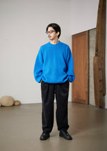 画像をギャラリービューアに読み込む, 【予約商品・1月上旬発送予定】 Oversized thermal knit loyal blue