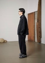 画像をギャラリービューアに読み込む, 【予約商品・12月下旬発送予定】Corduroy shirt jacket black