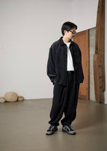 画像をギャラリービューアに読み込む, 【予約商品・12月下旬発送予定】Corduroy barrel pants black
