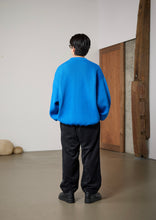 画像をギャラリービューアに読み込む, 【予約商品・1月上旬発送予定】 Oversized thermal knit loyal blue
