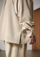 画像をギャラリービューアに読み込む, 【予約商品・12月下旬発送予定】Corduroy shirt jacket black

